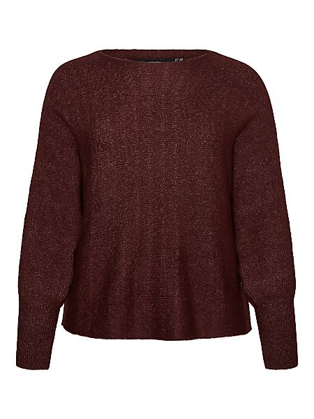 VERO MODA U-boot-ausschnitt Pullover Damen Rot günstig online kaufen
