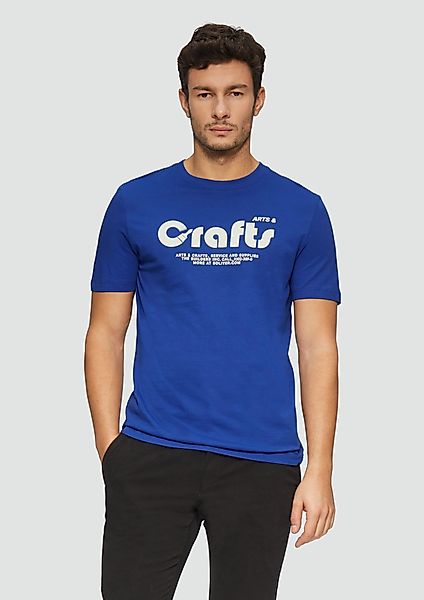 s.Oliver Kurzarmshirt T-Shirt mit Crew Neck günstig online kaufen