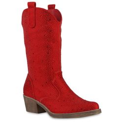 VAN HILL 840905 Cowboystiefel Damen Cowboystiefel günstig online kaufen