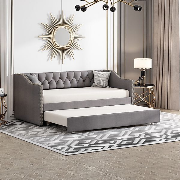 Gdood Polsterbett Daybett Tagesbett Ausziehbett (Schlafsofa), günstig online kaufen