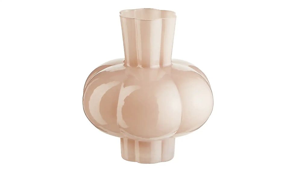 HOME STORY Vase ¦ rosa/pink ¦ Glas ¦ Maße (cm): H: 20  Ø: 17 Accessoires > günstig online kaufen