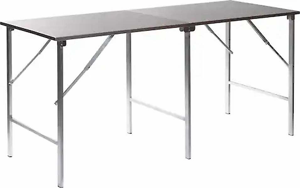 Essentials Klapptisch »Edelstahl Arbeitstisch«, (Packung, 1 St.), aufklappb günstig online kaufen
