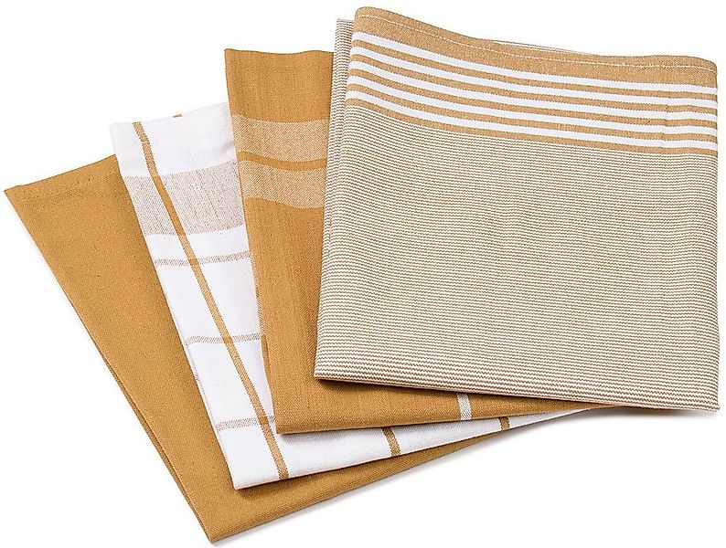 Gözze Geschirrtuch Geschirrtücher, Des. 60057, (Set, 4-tlg), kariert, gestr günstig online kaufen