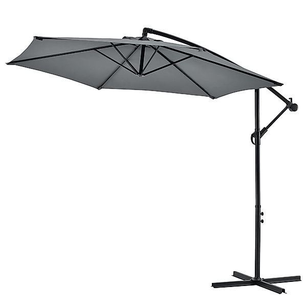 casa.pro Sonnenschutz, blickdicht, Ampelschirm »Budva« Sonnenschirm günstig online kaufen
