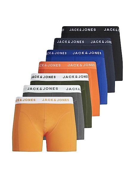 Jack & Jones Boxershorts (7-St) JACKRIS TRUNKS 7 PACK LN günstig online kaufen