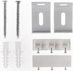 LICHTBLICK ORIGINAL Sichtschutzbefestigungen Zubehör-Set, (8-tlg) günstig online kaufen