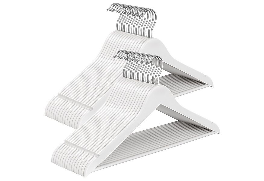 SONGMICS Kleiderbügel, (30-tlg), Holzbügel schlank, 0,8 cm dünn, 360° drehb günstig online kaufen