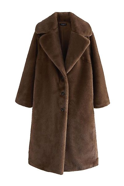 Next Fellimitatmantel Tabitha Simmons langer Premium Kunstfellmantel (1-tlg günstig online kaufen