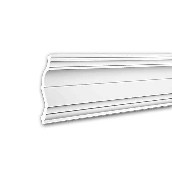 PROFHOME 150254 Eckleiste aus Polyurethan Deckenleiste Stuckleiste 2 m 200 günstig online kaufen