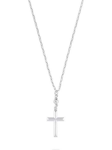CHRIST Collier CHRIST Herren-Kette 925er Silber, recycelt Kreuz günstig online kaufen
