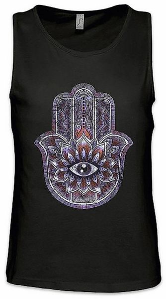 Urban Backwoods Tanktop Hamsa Ärmelloses T-Shirt Hand India Hand Der Fatima günstig online kaufen
