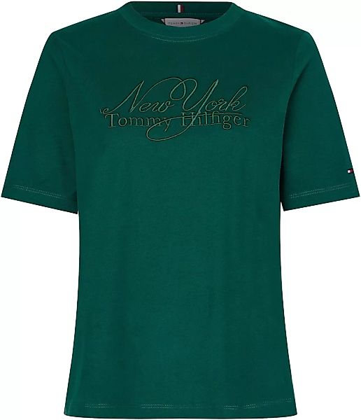 Tommy Hilfiger T-Shirt "REG BRUSHED CTN NY C-NK SS", mit Tommy Hilfiger Mar günstig online kaufen