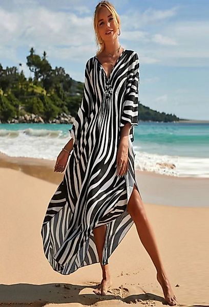 SEGUEN Sommerkleid Strandkleid Vertuschungen Robe (Bedruckte Brust Handmade günstig online kaufen