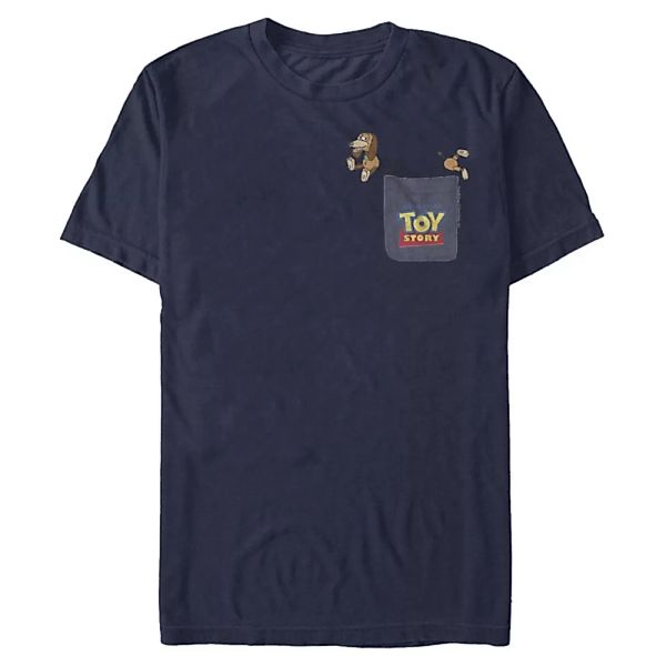 Pixar - Toy Story - Slinky Dog Faux Pocket - Männer T-Shirt günstig online kaufen