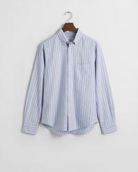 Gant Langarmhemd REG OXFORD STRIPE SHIRT günstig online kaufen