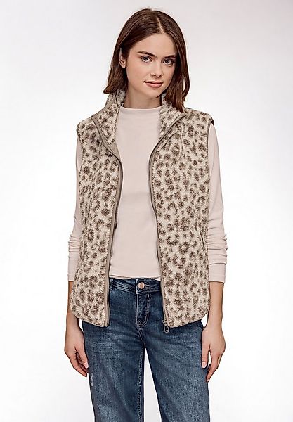 STREET ONE STUDIO Fellweste mit Stehkragen günstig online kaufen