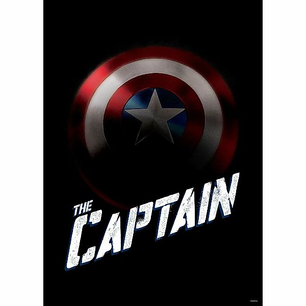 Komar Bild "Avengers The Captain", Disney, (1 St.), Wandbild zur Dekoration günstig online kaufen