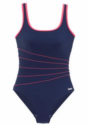 LASCANA Badeanzug mit Kontrastpaspelierungen und Shaping-Effekt günstig online kaufen