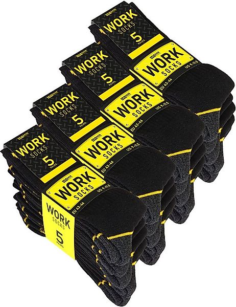 BRUBAKER Arbeitssocken für Herren - WORK Socken für optimalen Schutz in Arb günstig online kaufen