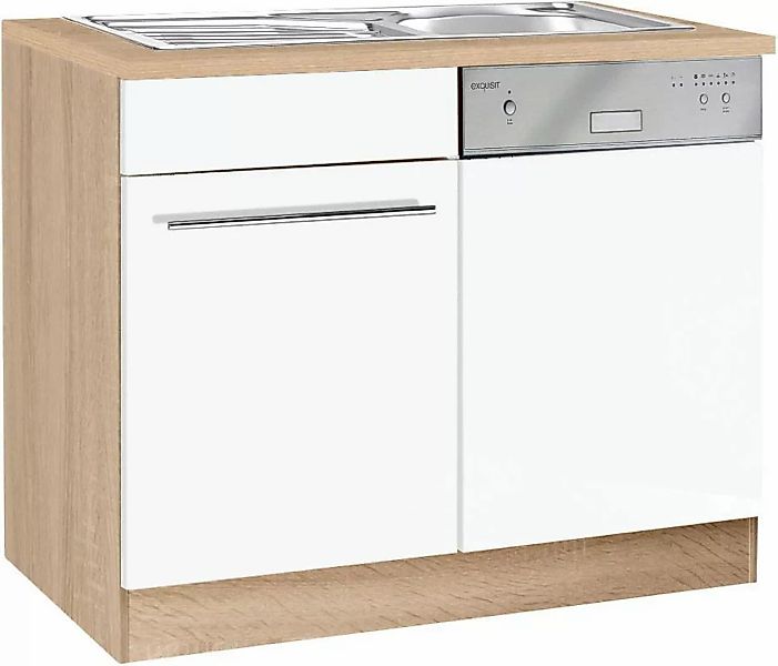 KOCHSTATION Spülenschrank "KS-Eton", Breite 110 cm, inkl. Tür/Sockel für Ge günstig online kaufen