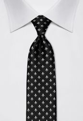 Vincenzo Boretti Krawatte Fleur de Lis günstig online kaufen