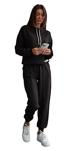 EloModa Jogginganzug Damen Freizeitanzug Hausanzug Homewear Jogginganzug, G günstig online kaufen