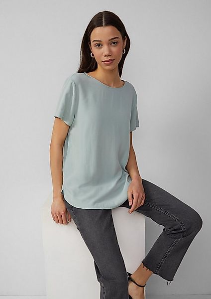 QS Kurzarmbluse Bluse Kurzarmbluse aus Viskose günstig online kaufen