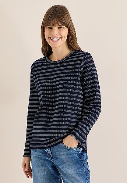 CECIL Langarmshirt mit Struktur günstig online kaufen