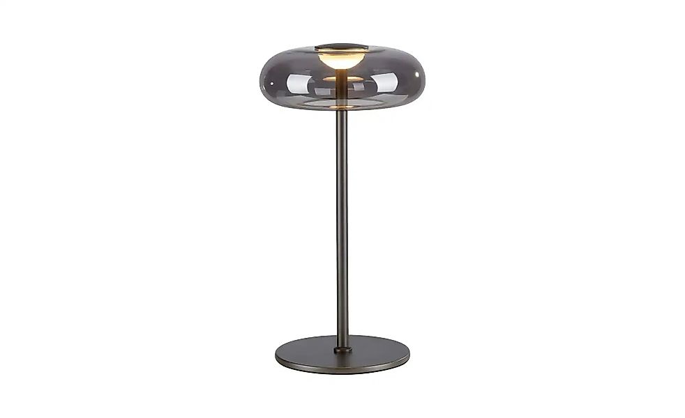 SCHÖNER WOHNEN Tischleuchte   ¦ grau ¦ Maße (cm): B: 22 H: 45  Ø: 22 Lampen günstig online kaufen