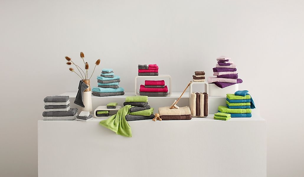 my home Handtuch Set "Afri, Duschtücher, Handtücher, Gästetücher, Seiftüche günstig online kaufen