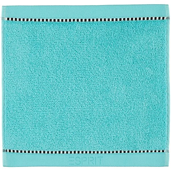 Esprit Box Solid - Farbe: turquoise - 534 - Seiflappen 30x30 cm günstig online kaufen
