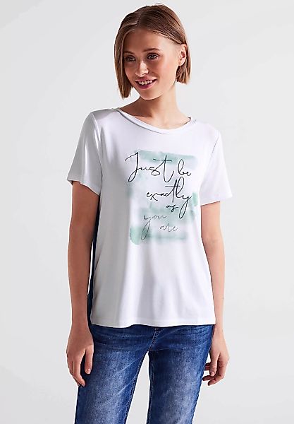 STREET ONE T-Shirt, aus softer Viskose günstig online kaufen