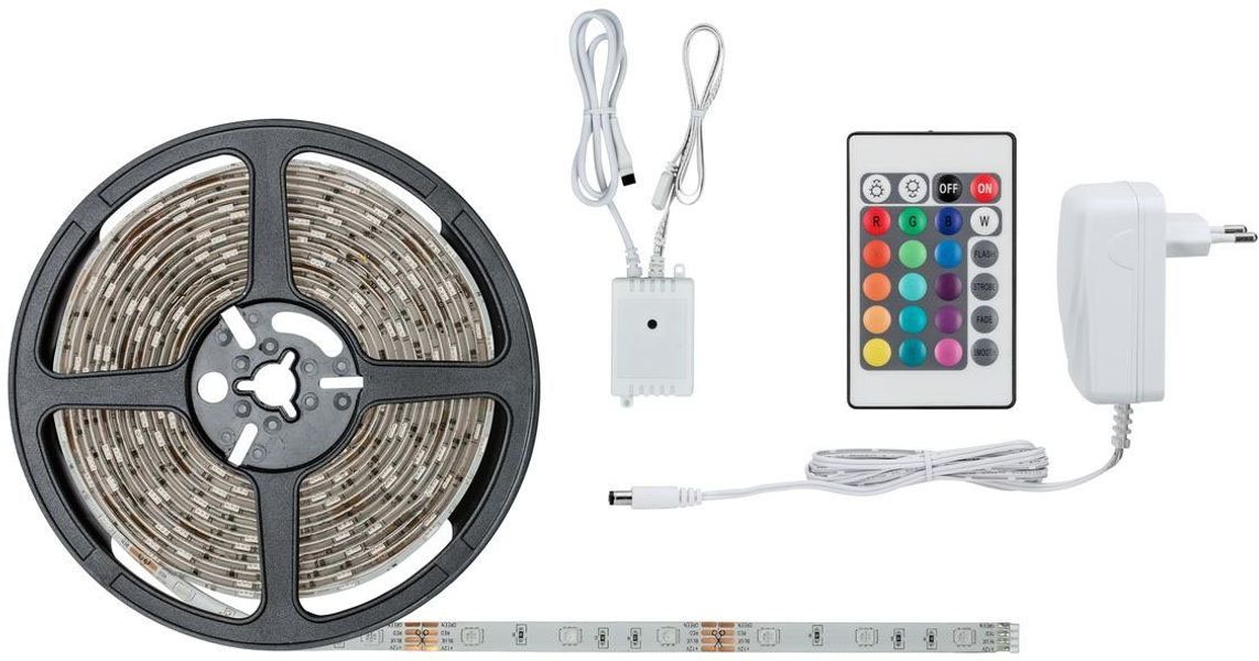 Paulmann SimpLED Strip Set, 20 W, RGB, 5 m günstig online kaufen