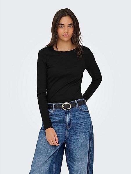 ONLY Langarmshirt ONLINA L/S O-NECK TOP JRS günstig online kaufen