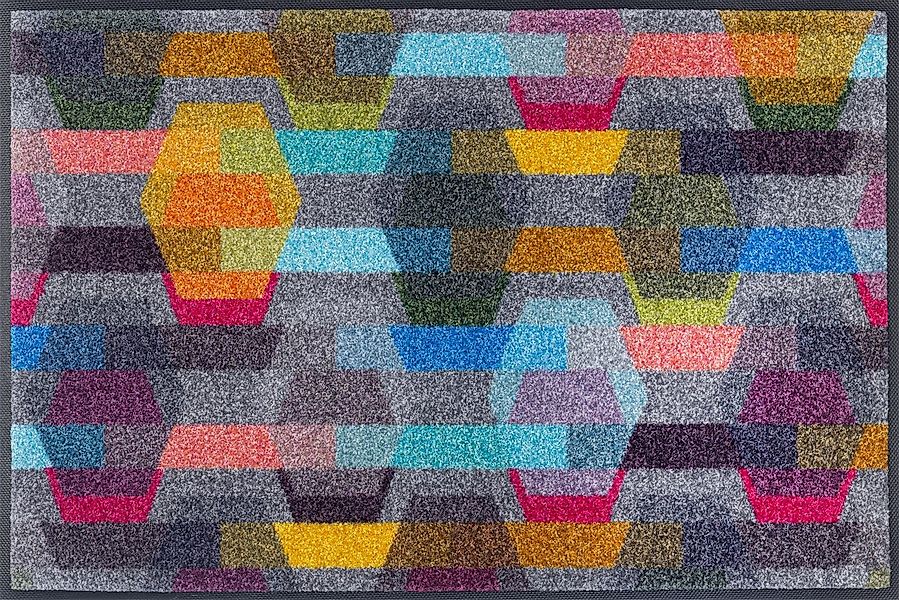 wash+dry by Kleen-Tex Fußmatte Limit, rechteckig, Höhe: 7 mm günstig online kaufen