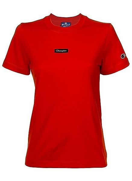 Champion T-Shirt Damen T-Shirt - Crewneck, Uni, Logo-Patch günstig online kaufen