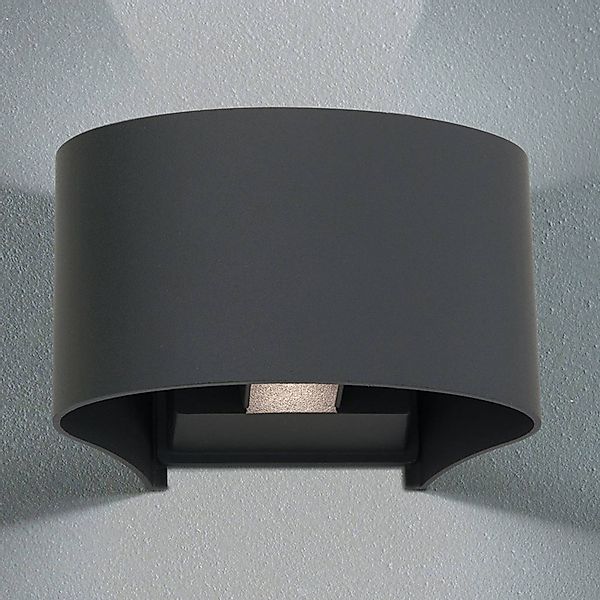 Orion Leuchten LED Außen Wandleuchte Up Down IP54  Anthrazit günstig online kaufen