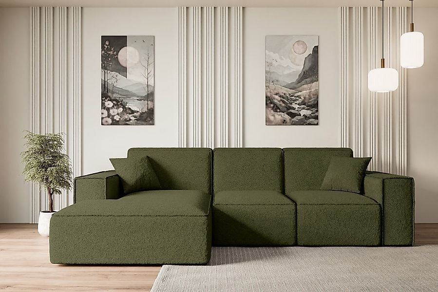 ALTDECOR Ecksofa SERRA-L-S, Couch mit Schlaffunktion, Wohnzimmer - Wohnland günstig online kaufen