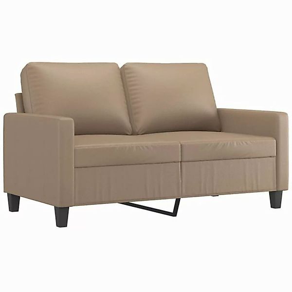 vidaXL Sofa 2-Sitzer-Sofa Cappuccino-Braun 120 cm Kunstleder günstig online kaufen