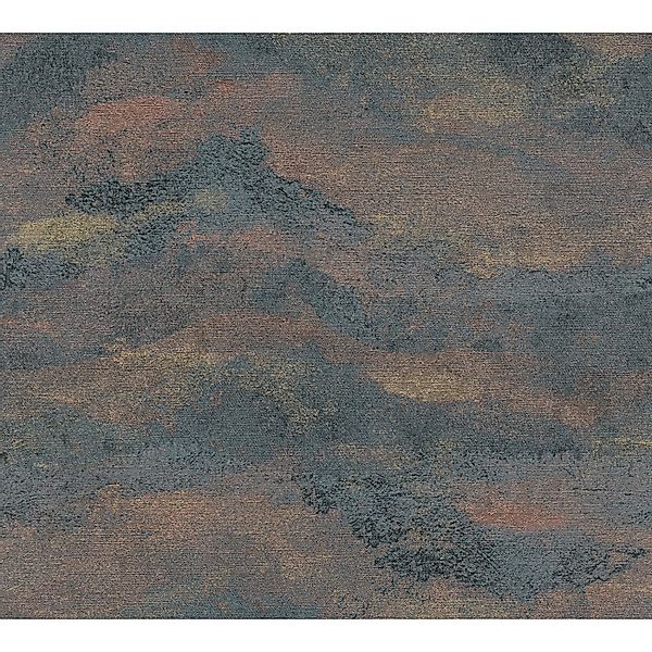 A.S. Creation Vliestapete Abstrakt Landschaft 10,05 m x 0,53 m Schwarz FSC® günstig online kaufen