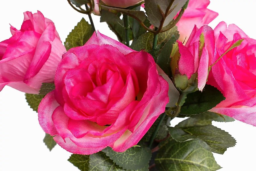 Botanic-Haus Kunstblume "Rosenbusch" günstig online kaufen