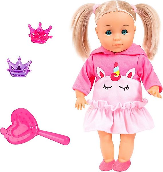 Bayer Stehpuppe Little Love, Charlene 33 cm, mit Schlafaugen und Babygeräus günstig online kaufen