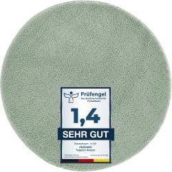 Andiamo Badematte "Arezzo" Höhe 16 mm rutschhemmend beschichtet fußbodenhei günstig online kaufen