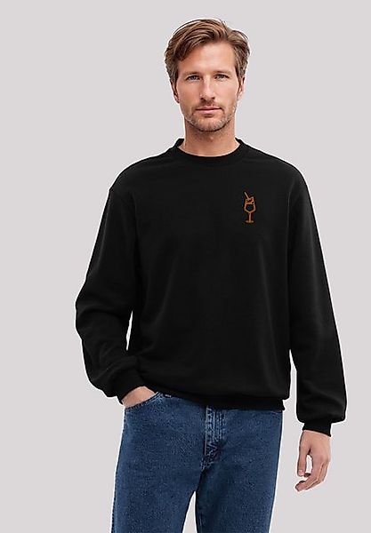 F4NT4STIC Sweatshirt Orange Spritz Bestickt Premium Qualität günstig online kaufen