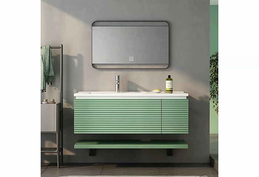Fine Life Pro Waschbeckenunterschrank Badmöbel-Set,Waschbecken in Breite 90 günstig online kaufen