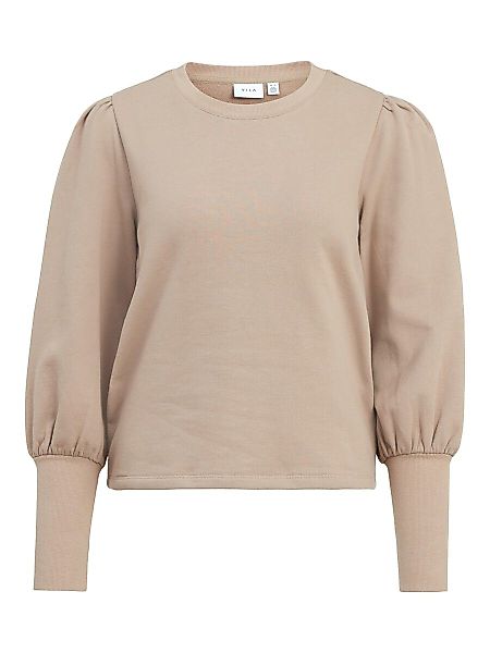VILA Puffärmel- Sweatshirt Damen Braun günstig online kaufen