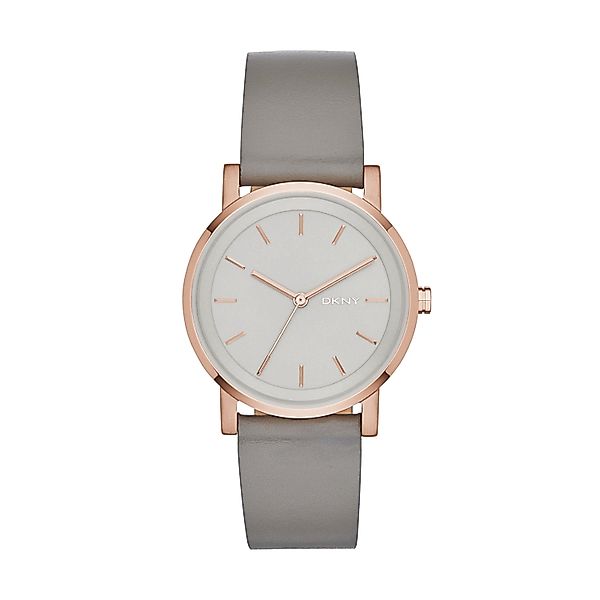 DKNY Quarzuhr Echtleder günstig online kaufen
