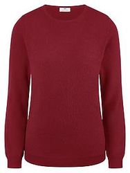 Rundhals-Pullover aus 100% Premium-Kaschmir Peter Hahn Cashmere rot günstig online kaufen