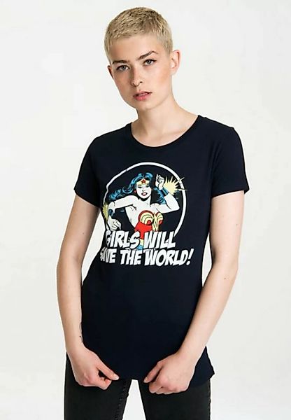 LOGOSHIRT T-Shirt Wonder Woman mit tollem Statement-Print günstig online kaufen