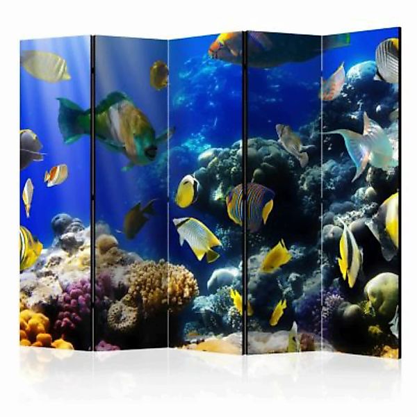 artgeist Paravent Underwater adventure II [Room Dividers] mehrfarbig Gr. 22 günstig online kaufen